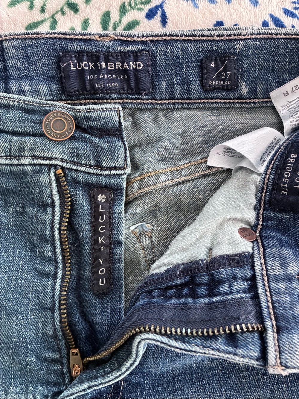 Lucky Brand Women's Blue Boot Cut Jeans